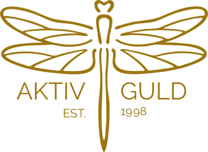 LOGO_Aktiv Guld est1998_Guld